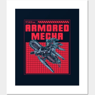 ARMORED MEGHA Posters and Art
